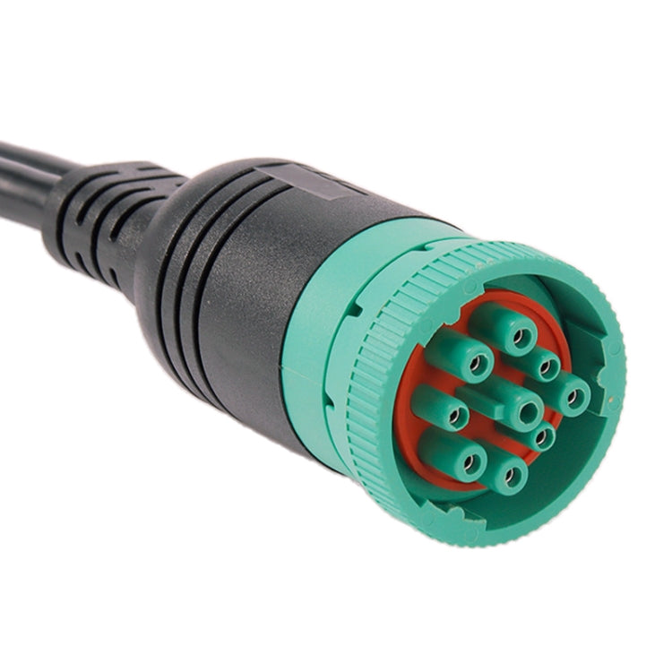 J1939 9 Pin Connector Diagnosis Cable, For Cummins