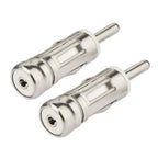 10pcs Car Vehicles Radio Stereo Aerial Antenna Mast Male Adapter DIN Connector Plug