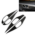 4 PCS Car Carbon Fiber Door Inner Handle Panel Decorative Sticker for Infiniti Q50 2014-2020