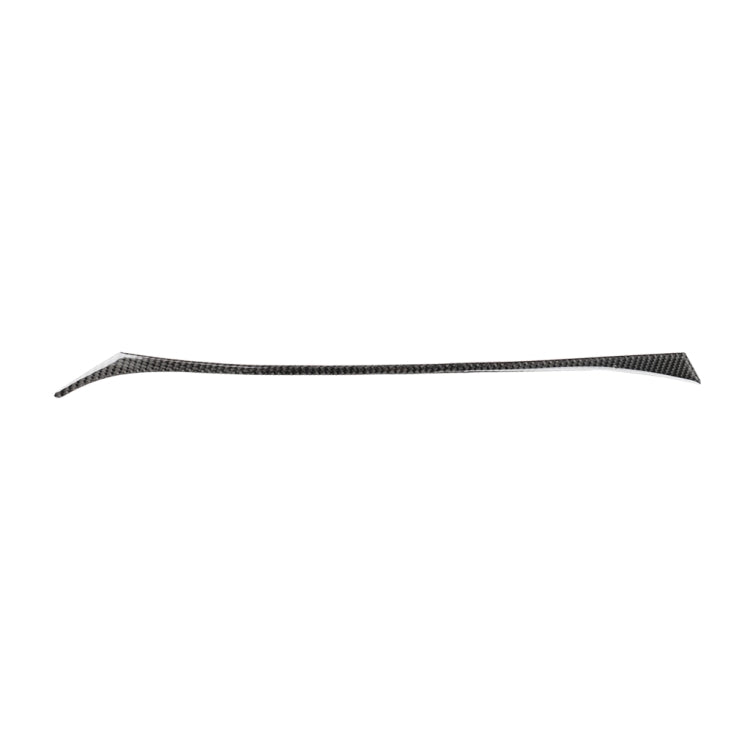 Car Carbon Fiber Right Side of the Dashboard Decorative Sticker for Infiniti Q50 / Q60 2014-2020, Left Drive