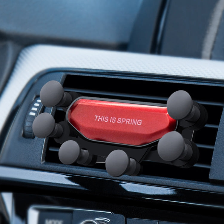 Car Air Outlet Six-claw Gravity Mobile Phone Holder Bracket — view 17
