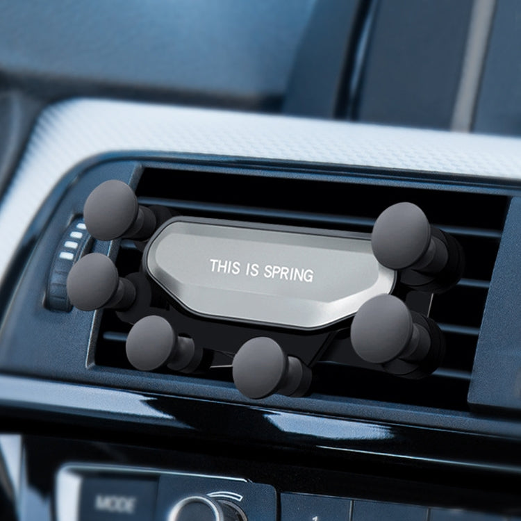 Car Air Outlet Six-claw Gravity Mobile Phone Holder Bracket — view 18