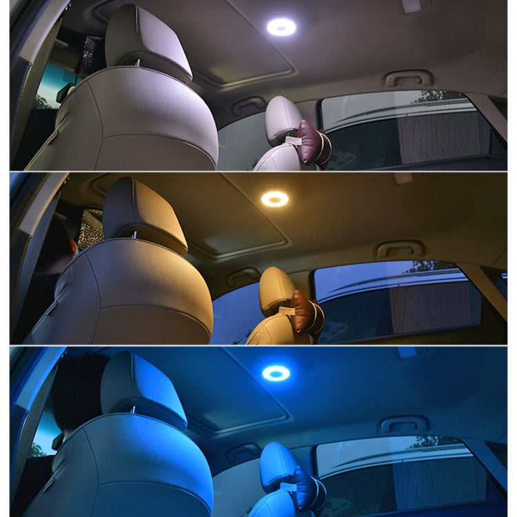 DC 5V / 2W Car Round Reading Lamp Dome Light