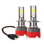 2 PCS EV18 H7 DC9-30V 20W 6000K 2500LM Car LED Headlight Lamps
