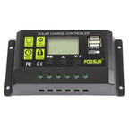 FOXSUR 30A Solar Charge Controller 12V / 24V Automatic Identification Controller — view 4