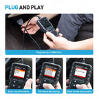 Car Color Screen Code Reader OBD2 Fault Detector Diagnostic Tool, Launch Creader CR3001