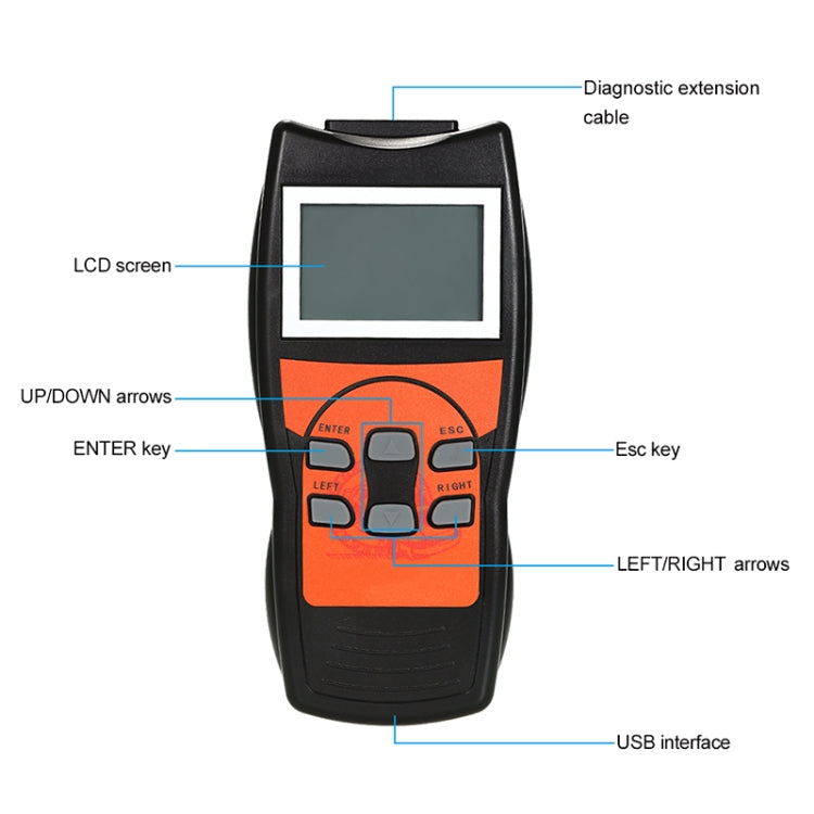VAG506 Car Mini Code Reader OBD2 Fault Detector Diagnostic Tool, VAG506 — view 4