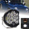 5 inch DC12V-24V 5000LM 6500K 50W Car LED Headlight for Jeep Wrangler / Harley
