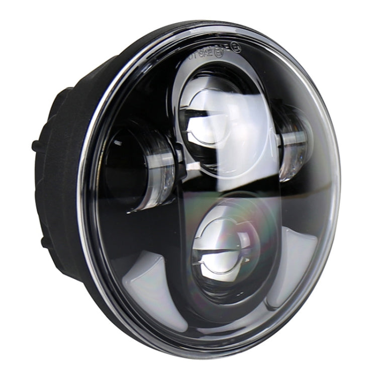 DC12V 6000K-6500K 40W Car LED Headlight for Harley, 5.75 inch