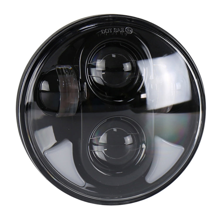 DC12V 6000K-6500K 40W Car LED Headlight for Harley, 5.75 inch