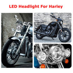 DC12V 6000K-6500K 40W Car LED Headlight for Harley