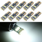 10 PCS T10 DC12V / 1.7W / 6000K / 110LM 9LEDs SMD-4014 Car Clearance Light, with Decoder