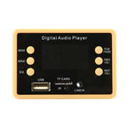 Car 12V Color Screen Audio MP3 Player Decoder Board FM Radio TF Card USB, with Bluetooth Function & Remote Control, 12V — 12V