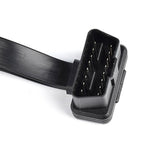 2 in 1 16PIN Car Elbow OBD Diagnostic Extended Cable OBD2 Cable