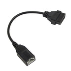 Car 3 Pin to 16 Pin OBD Cable for Honda, Cable Length: 40cm