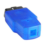 Car OBD 2 Male Connector OBD Plug Fingerprint Case