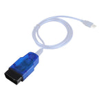 Car OBD 2 Male Connector OBD Plug Fingerprint Case