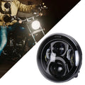 Round LED Motorcycle Headlight Modified Spotlight for Honda