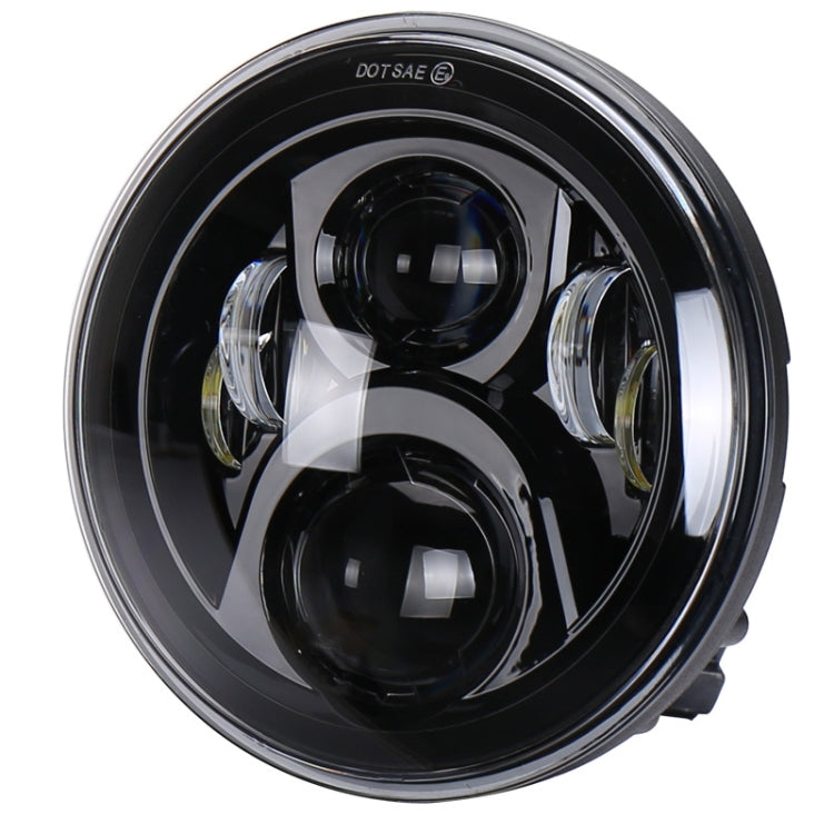 Round LED Motorcycle Headlight Modified Spotlight for Honda