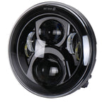 Round LED Motorcycle Headlight Modified Spotlight for Honda