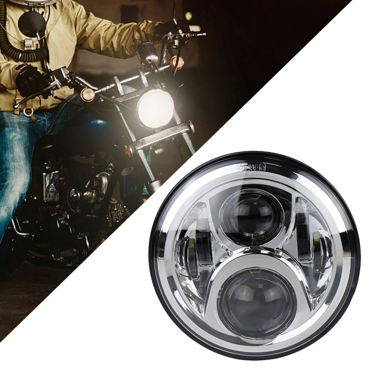 Round LED Motorcycle Headlight Modified Spotlight for Honda — view 11