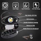 Universal Car Chassis Atmosphere Lights Decorative Lamp Deck Light