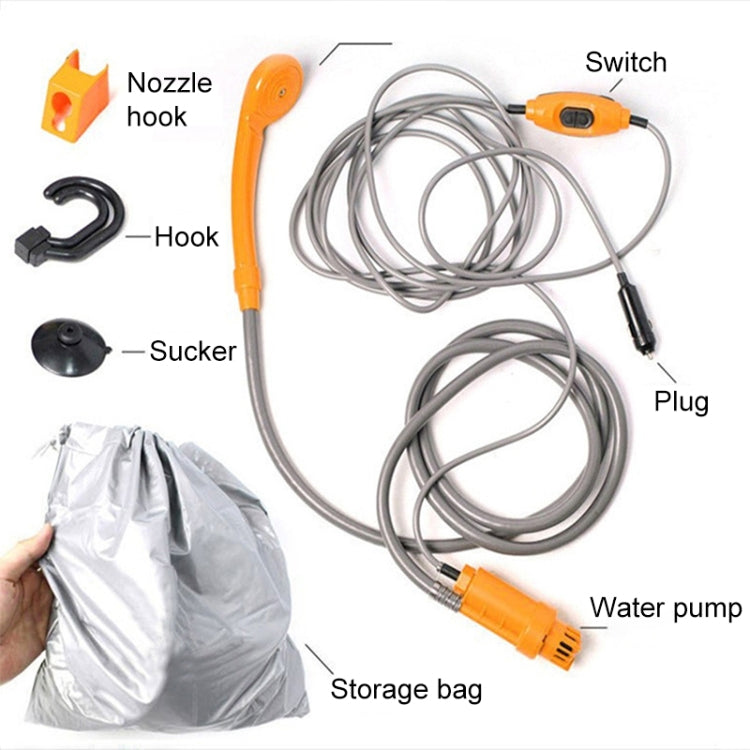 12V Portable Outdoor Car Electric Shower Sprinkler Washer