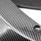 XH-6134 Carbon Texture Car Universal Modified Rear Spoiler Anti-collision Protector Bar Strip Guard Sticker