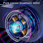 Car Vent Fan Multi-function USB Interface LED Lamp Portable Fan — CRP2631F