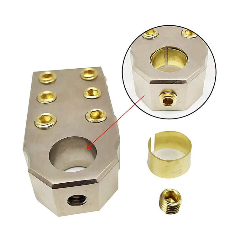 1 Pair Car Audio Modified Battery Connector Lead Acid Battery Terminal Connector