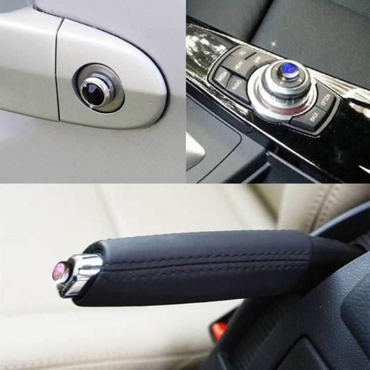 6 in 1 Car Diamond Sticker Set Personality Crystal Decoration