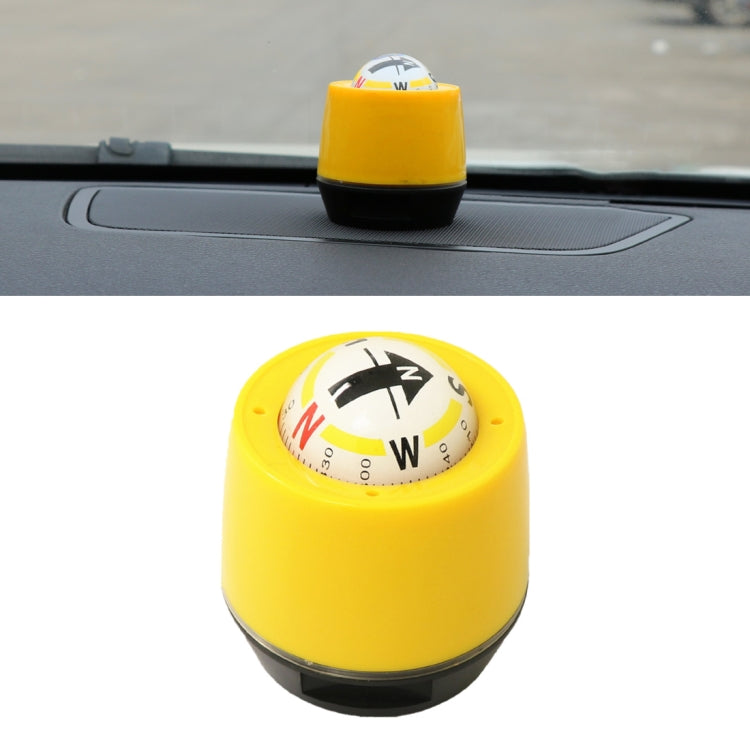 LC38A Car Portable Guidance Compass, Random Color Delivery