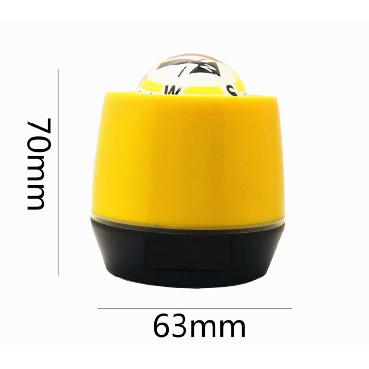 LC38A Car Portable Guidance Compass, Random Color Delivery