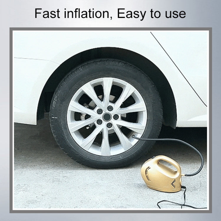 DC 12V 100W Four In One Portable Car Tire Pump Inflatable Pump