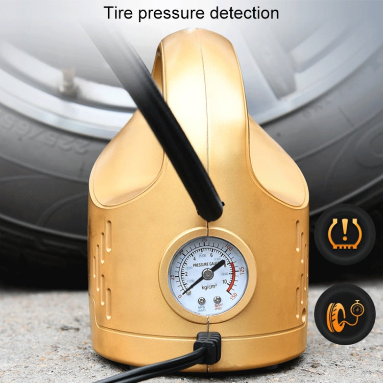 DC 12V 100W Four In One Portable Car Tire Pump Inflatable Pump