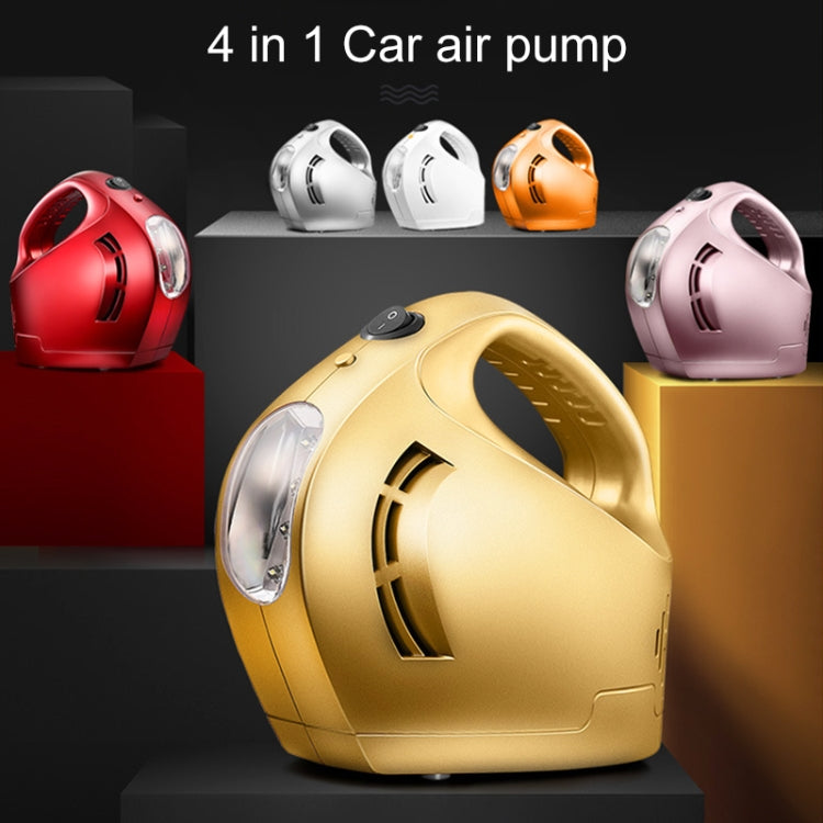 DC 12V 100W Four In One Portable Car Tire Pump Inflatable Pump