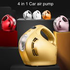 DC 12V 100W Four In One Portable Car Tire Pump Inflatable Pump