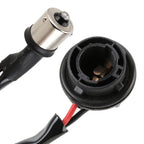 2 PCS 1156 / BAU15S DC12V 50W 6 Ohms Turn Signal / Reversing Light / Brake Light Split Dual Resistance Decoder