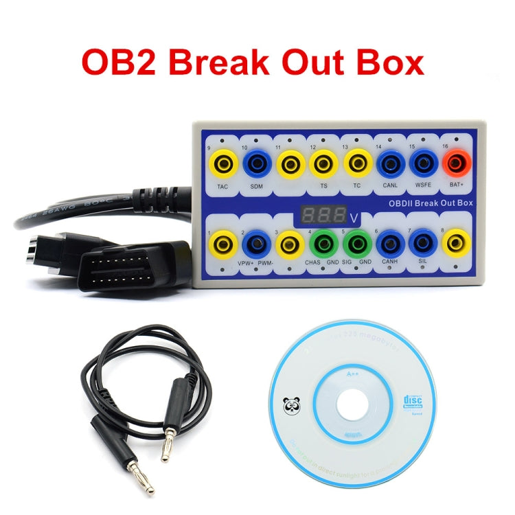 Car OBDII Protocol Detector Break Out Box
