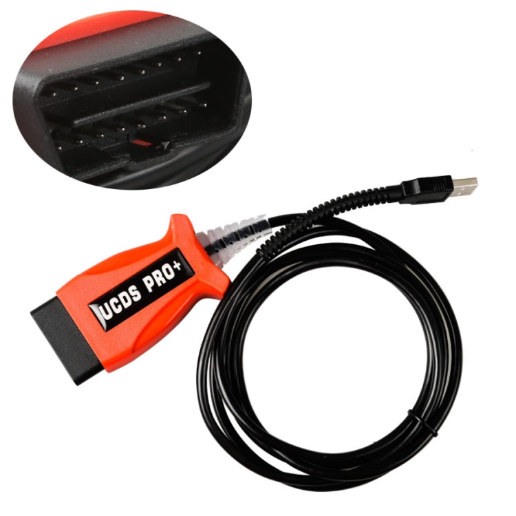 Car OBD2 Diagnostic Tool with 35 Tokens UCDS for Ford USB Connection, UCDS PRO+