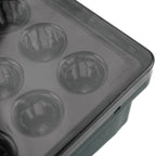 DC12V 1W Car Square Highlight Brake Lights Reversing Light with 15LEDs SMD-3528