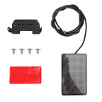 DC12V 1W Car Square Highlight Brake Lights Reversing Light with 15LEDs SMD-3528