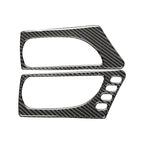 Car Carbon Fiber Front Door Handle Decorative Sticker for Lexus IS250 2013-, Left Drive A Style — Front Door Handle A Style