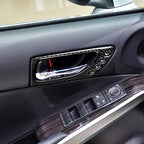 Car Carbon Fiber Front Door Handle Decorative Sticker for Lexus IS250 2013-, Left Drive A Style — view 6