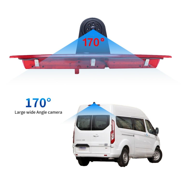 PZ466 Car Waterproof 170 Degree Brake Light View Camera for Ford Transit 2014-2015