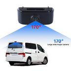 PZ469 Car Waterproof 170 Degree Brake Light View Camera + 7 inch Rearview Monitor for Nissan N200 2010-2017
