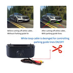 PZ469 Car Waterproof 170 Degree Brake Light View Camera + 7 inch Rearview Monitor for Nissan N200 2010-2017