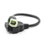 Motorcycle OBD 16PIN Female to 4PIN Connector Cable for Honda