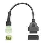 Motorcycle OBD 16PIN Female to 6PIN Connector Cable for KTM, 16PIN Female to 6PIN