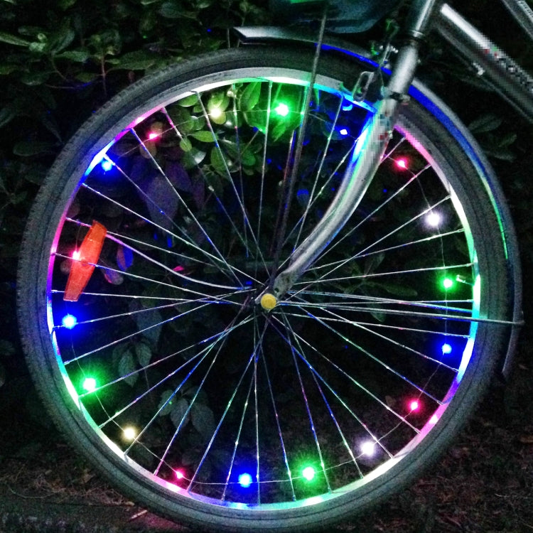 Bicycle Wheel Spoke Colorful Decorative LED Light Article Bar Strip